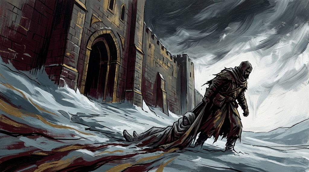 Illustration for the Burr track "1775 (Quebec)"