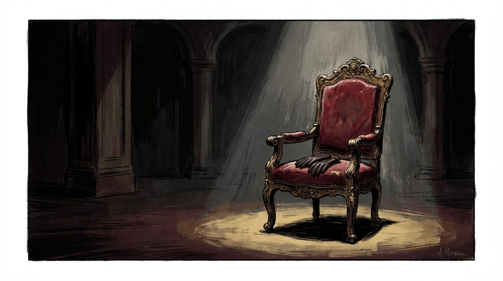 Illustration for the Burr track "The Seat"