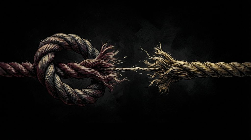 Illustration for the Burr track "The Tie"